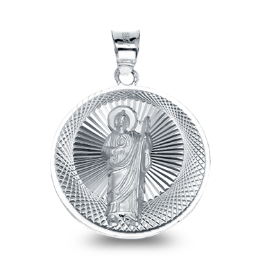 Medalla diamantada 3d mediana San Judas